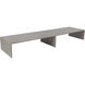 Verin 60 X 31.25 inch Greige Outdoor Coffee Table